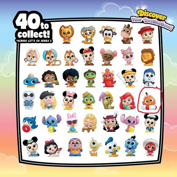 Disney Doorables Let’s Go Series 2: Nemo - Picture 4 of 4